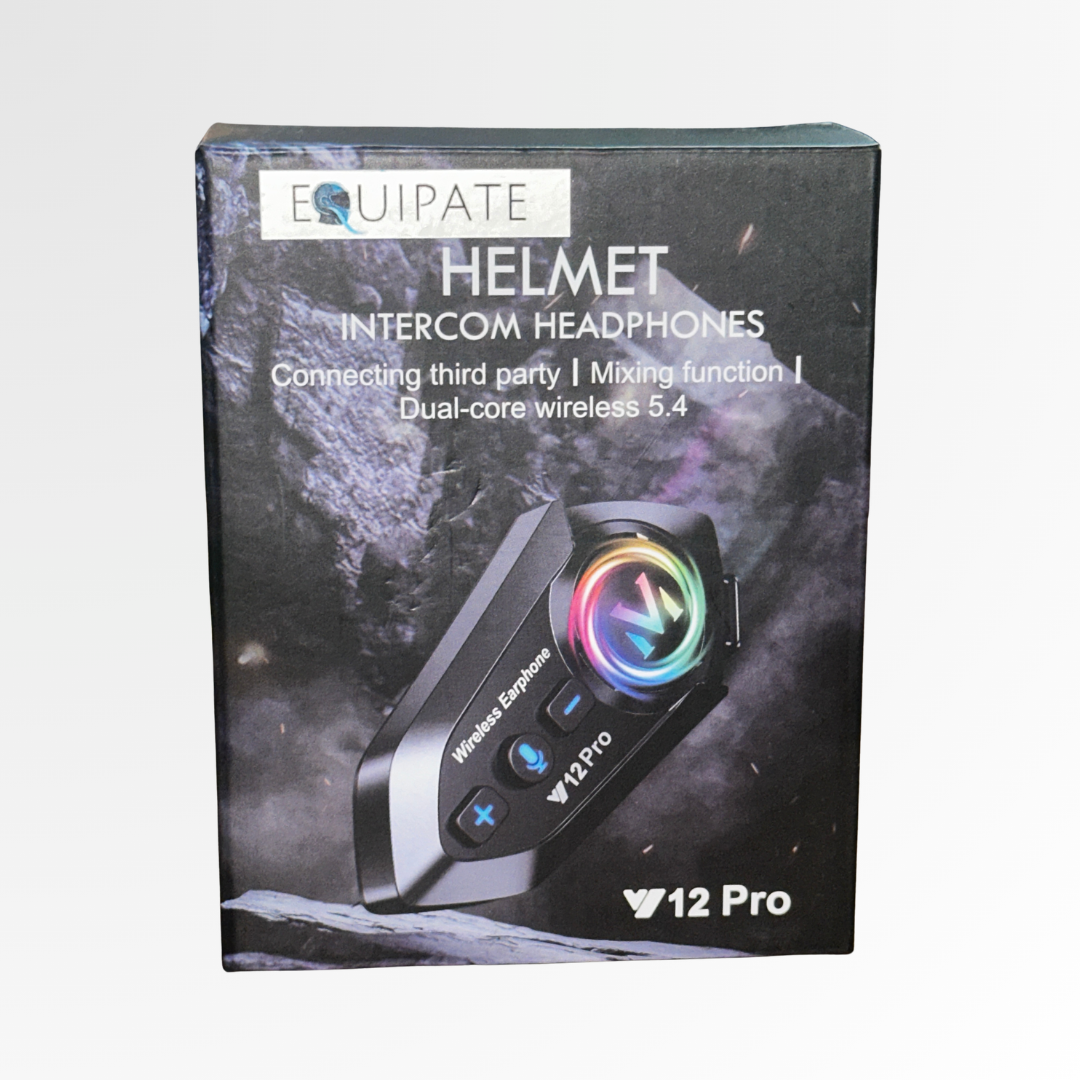 Intercomunicador Y12 Pro para Moto | Comunicación Clara, Llamadas y Música en Movimiento